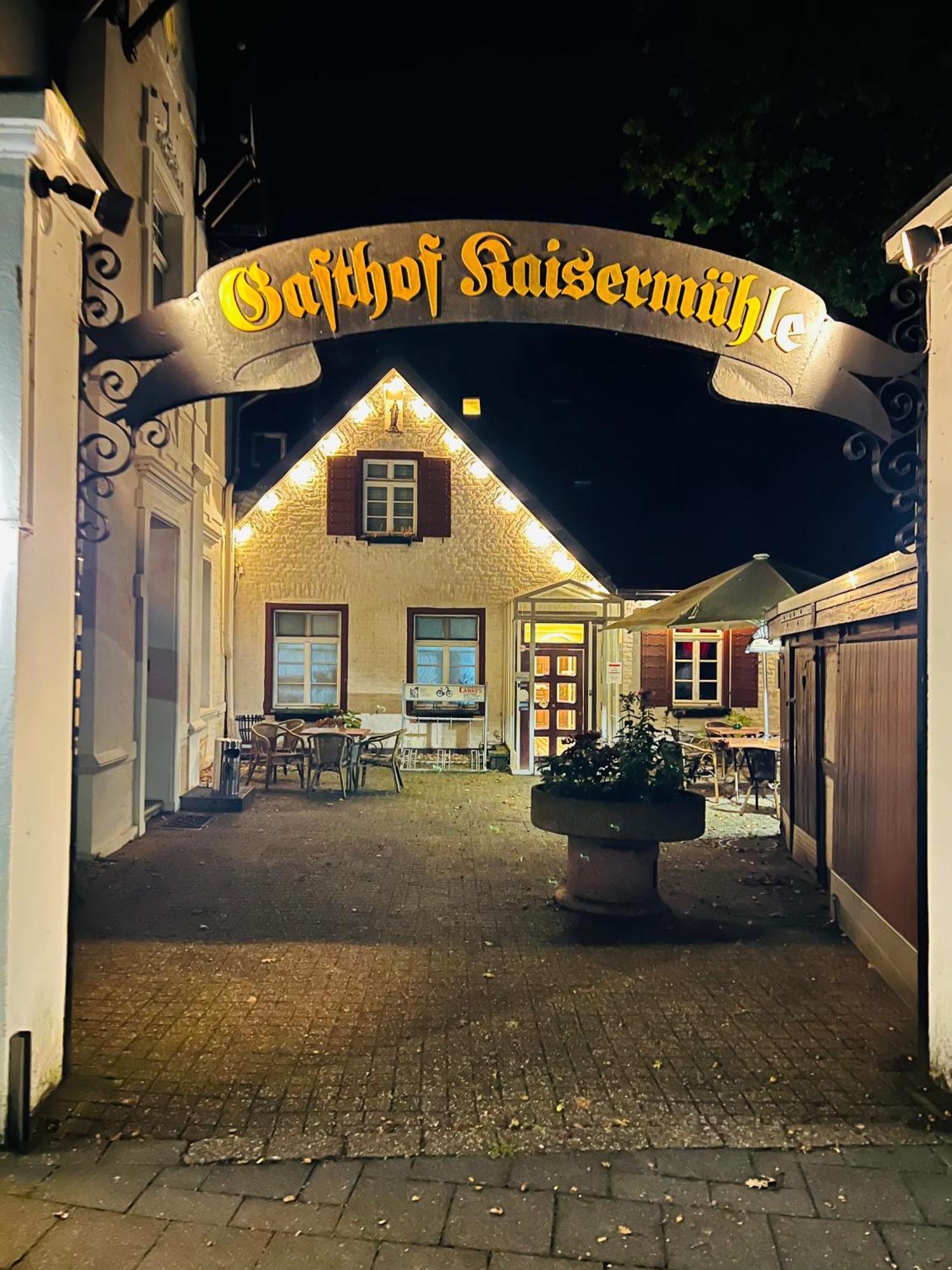 Historischer Gasthof Kaisermuehle - Hotel & Restaurant Viersen Zentrum Eksteriør bilde